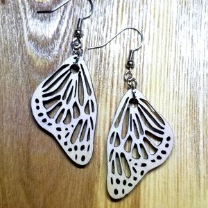 Butterfly wing earrings